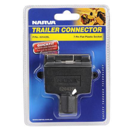 Narva 7 Pin Trailer Socket – Plastic 82042BL