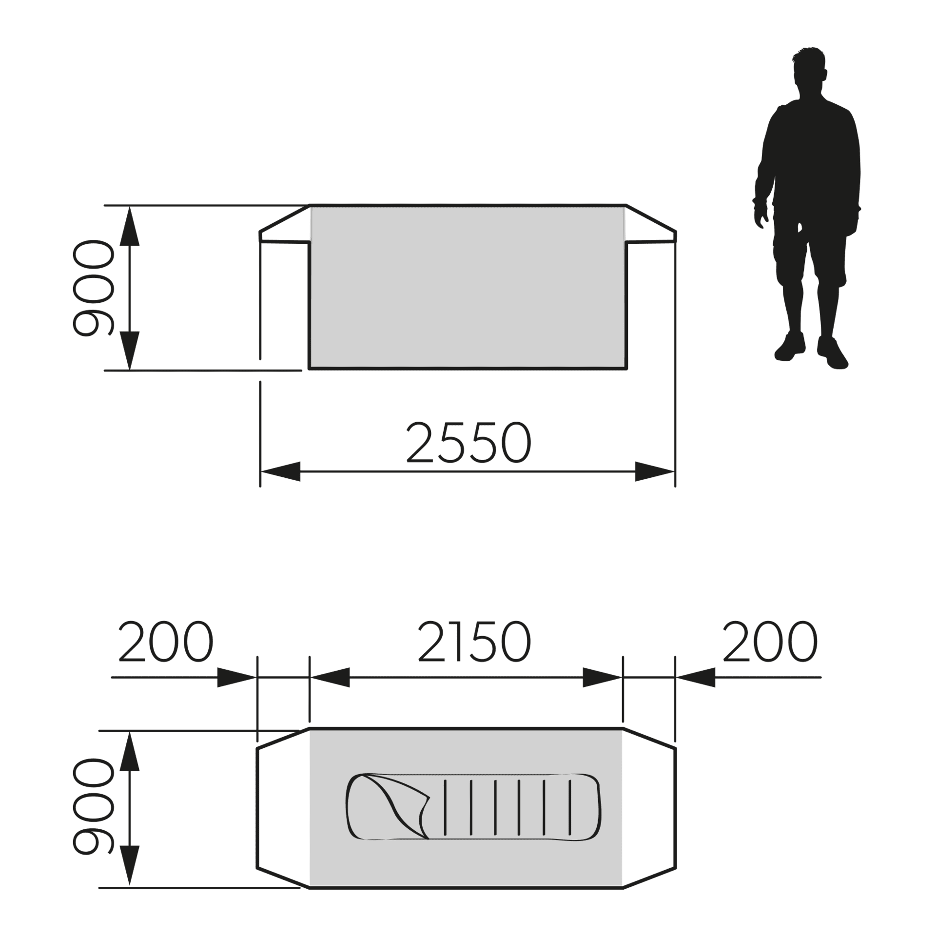 Dometic Pico FTC Inflatable Swag - Single