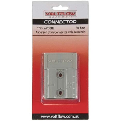 Voltflow 50Amp Andersen Plug - Grey - AP50BL