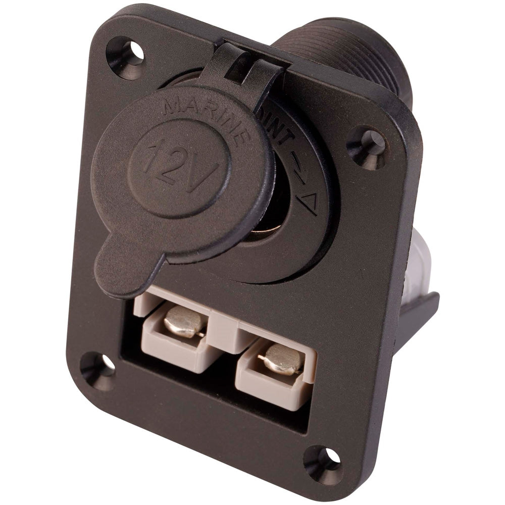 VoltFlow Andersen Plug Flush Mount with 12v Socket - AP50FMCIG