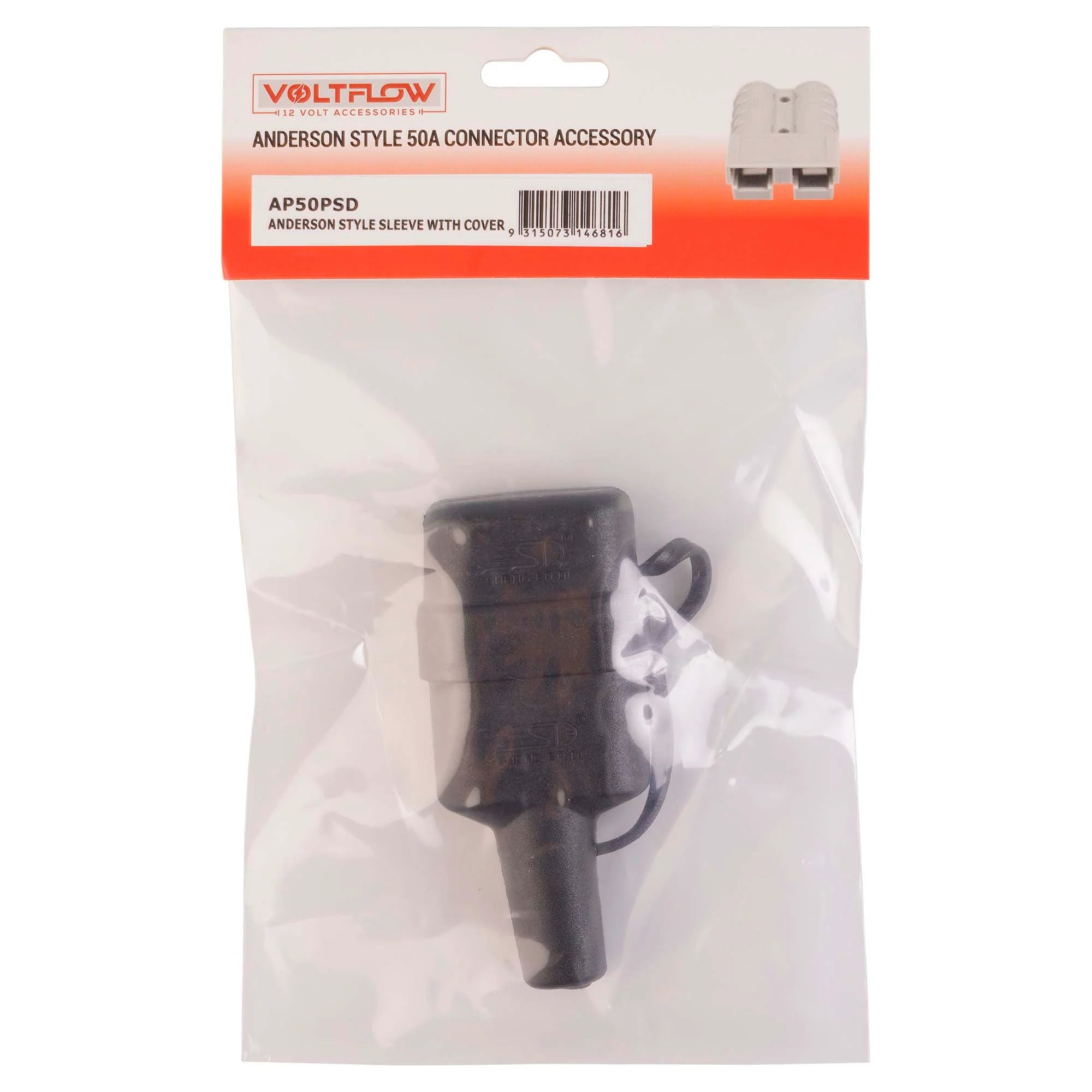 Voltflow Andersen Plug Sleeve with Cover - AP50PSD