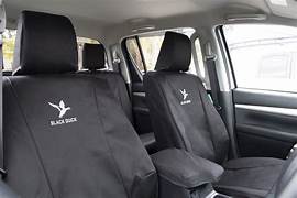 Black Duck Seat Covers - Ordered to suit your vehicle